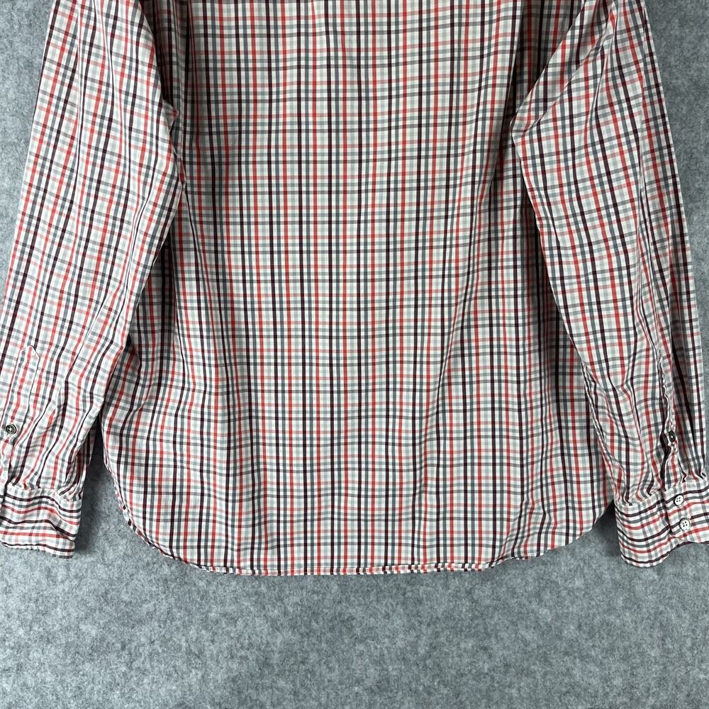 Rag Bone Tailored Workwear Shirt Mens Large Plaid Button Down Long Sleeve - Picture 13 of 16